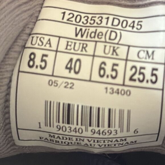 Brooks Adrenaline GTS 22‎ Women’s Running Shoes Gray Blue Size 8.5 Supportive - Picture 12 of 14